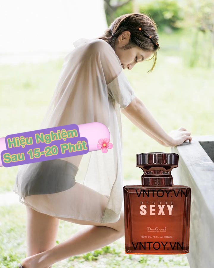 Nước hoa Sexy Decode kích dục nam nữ sưởi ấm hạnh phúc lứa đôi