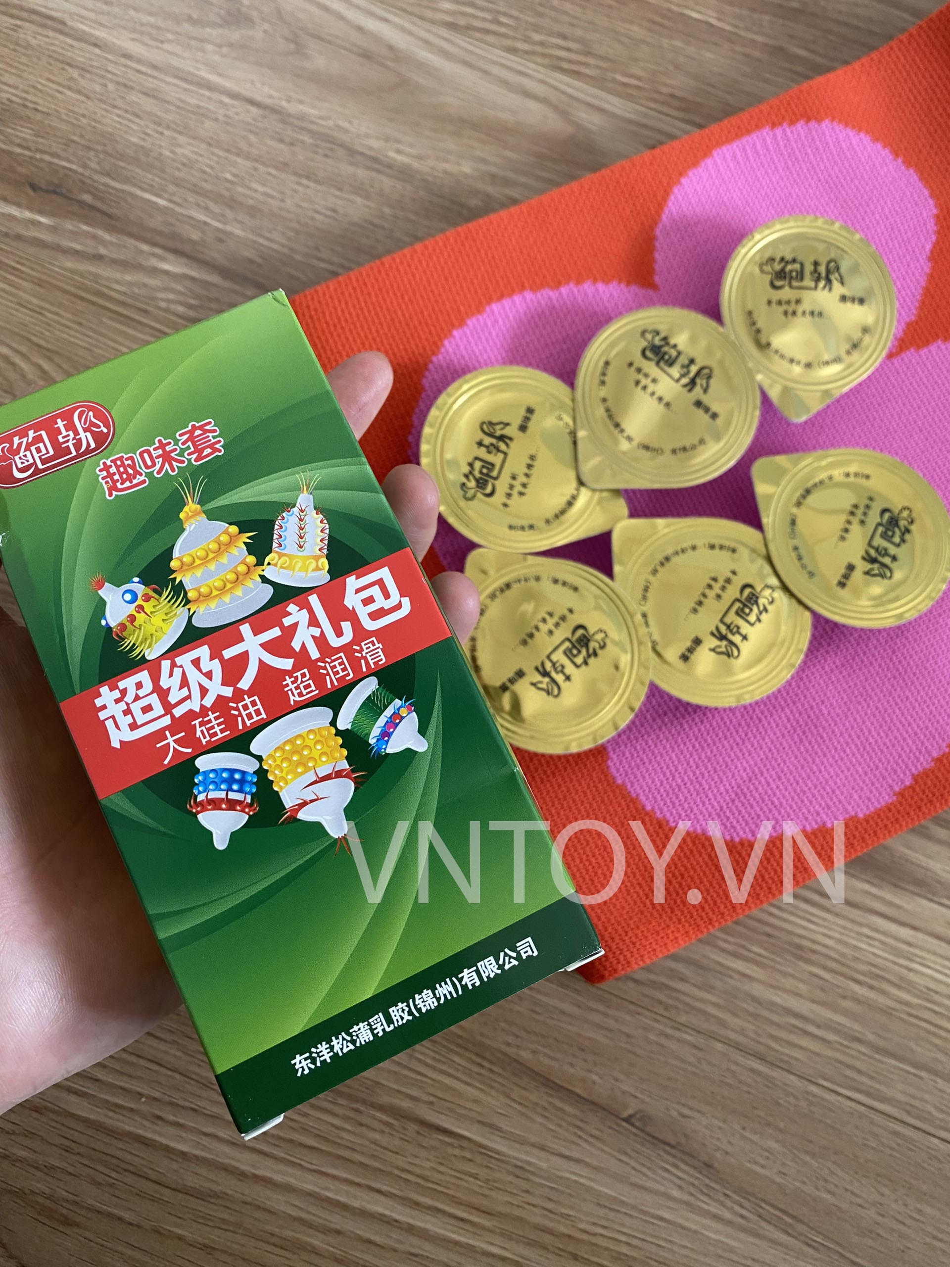 Bao cao su râu rồng - Hộp 6 cái