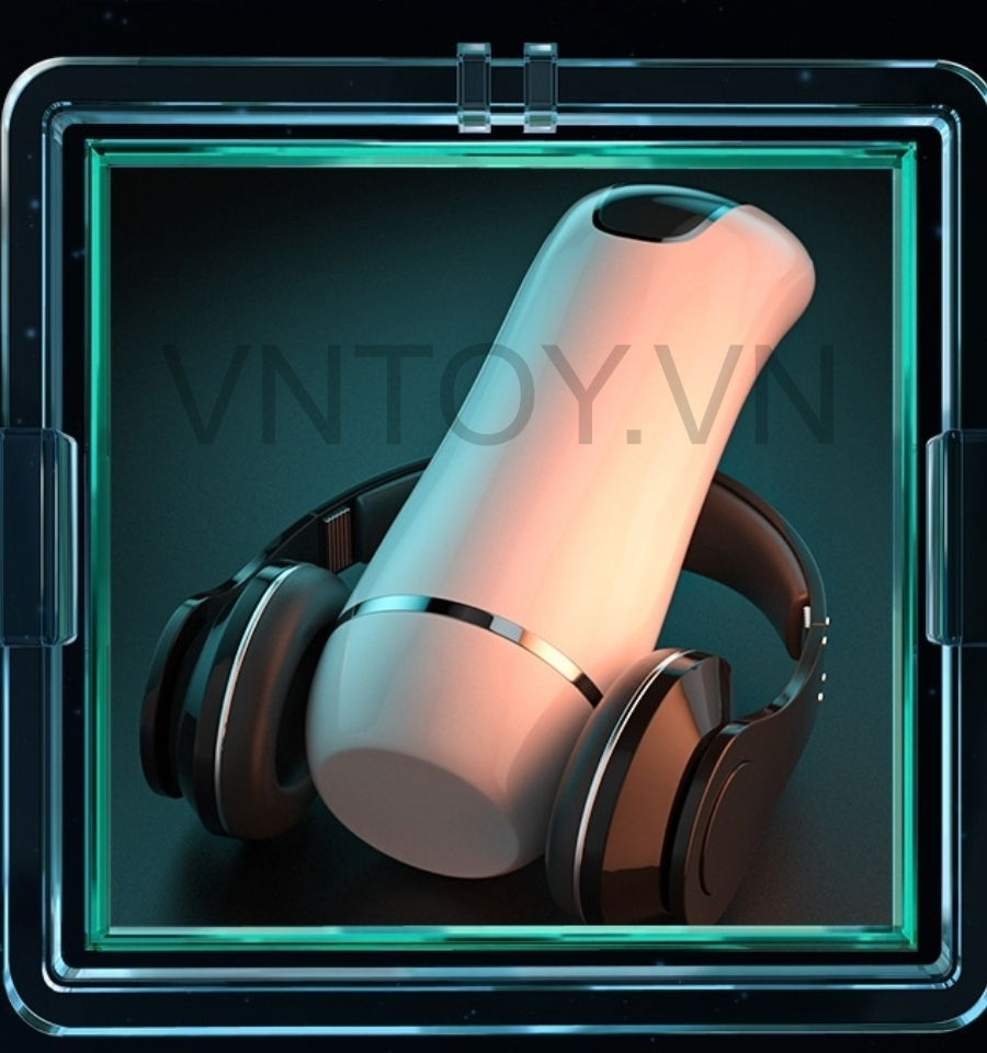 Cốc thủ dâm tự động rung và rên cảm biến theo chuyển động