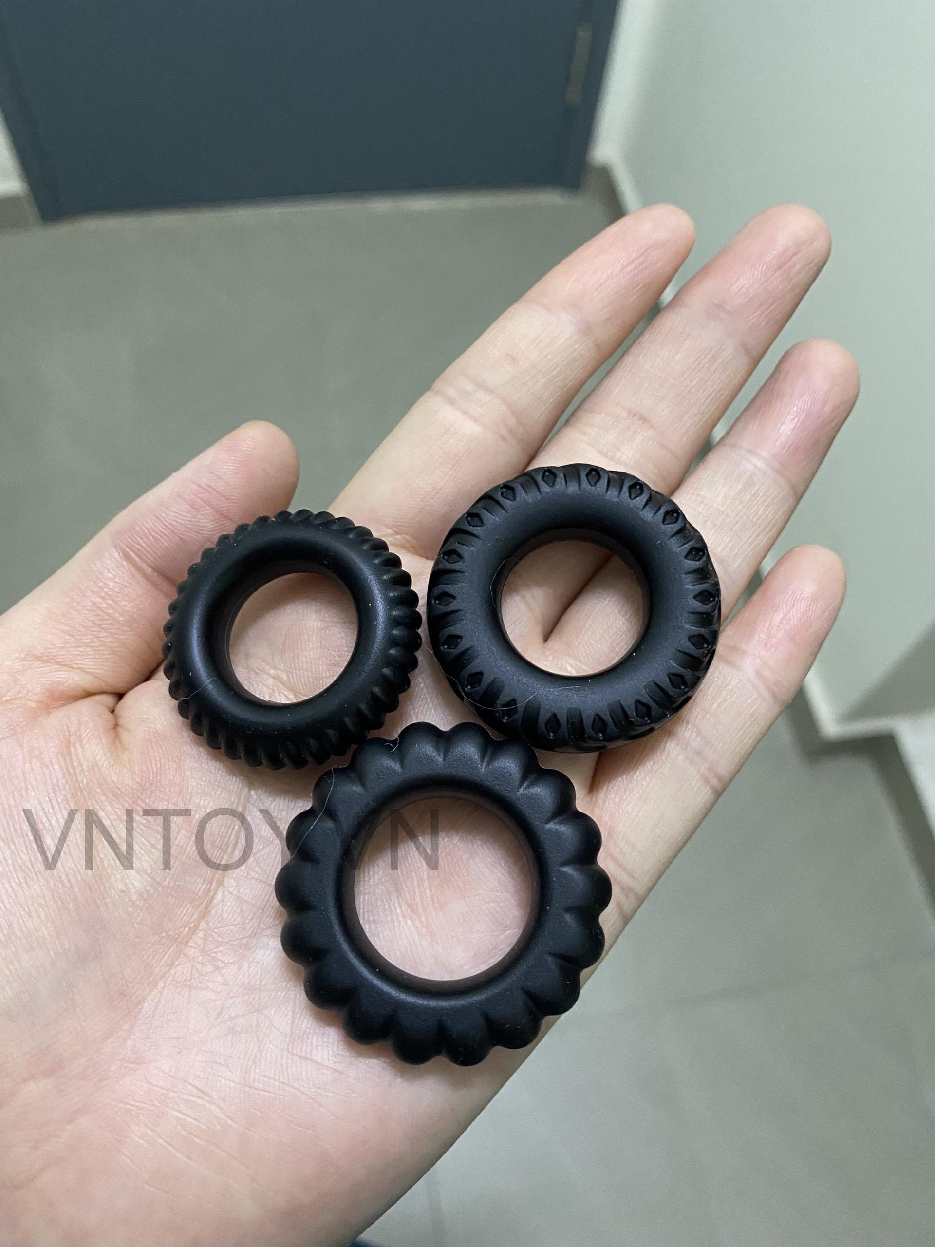 Vòng đeo Baile Titan chống xuất tinh sớm - Hộp 3 cái