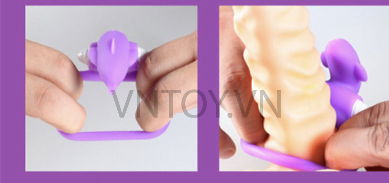 Vòng rung tình yêu cá heo Dolphin Cock Ring