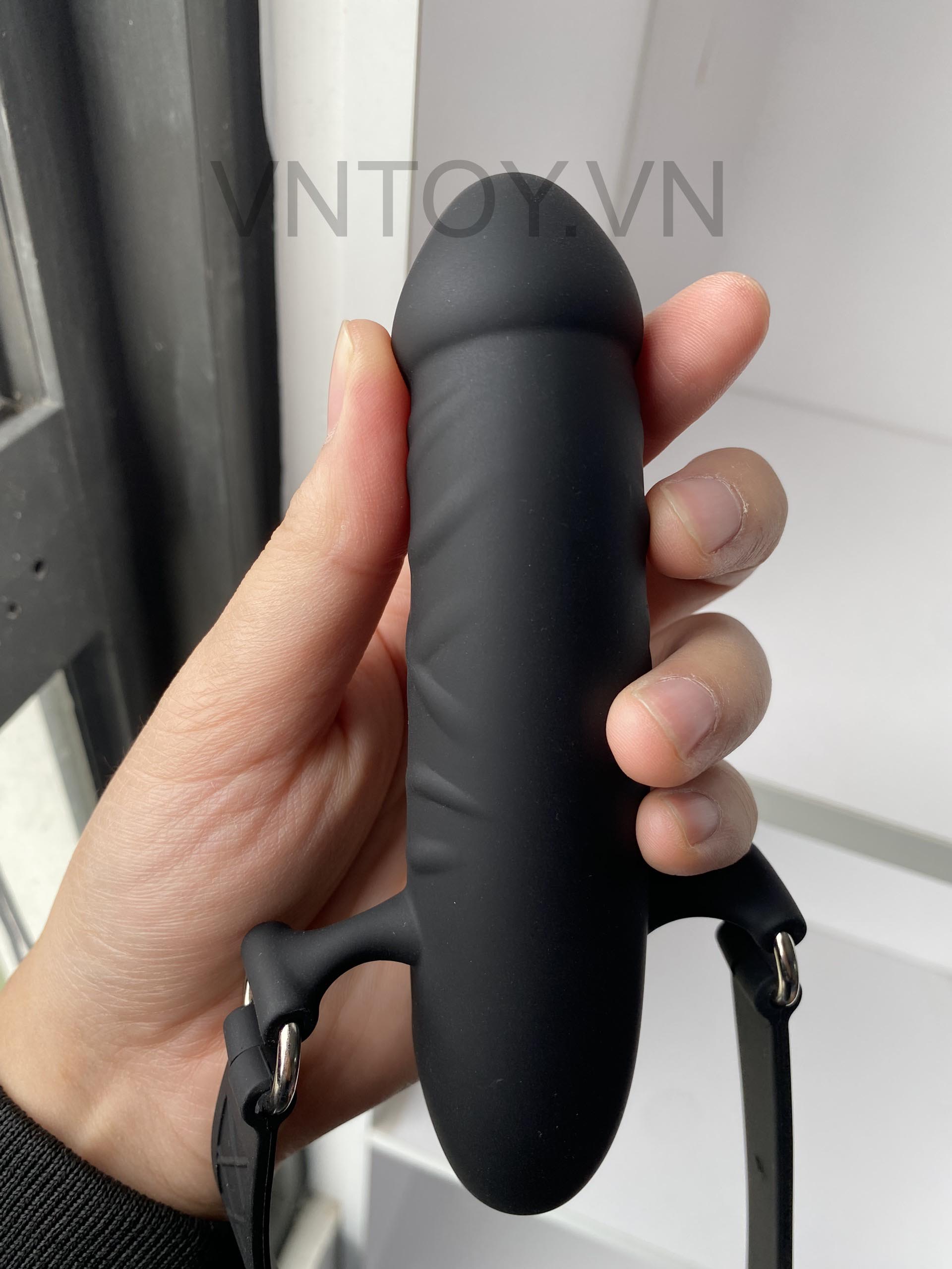 Dương vật giả có dây đeo dành cho Les 2 đầu Silicon