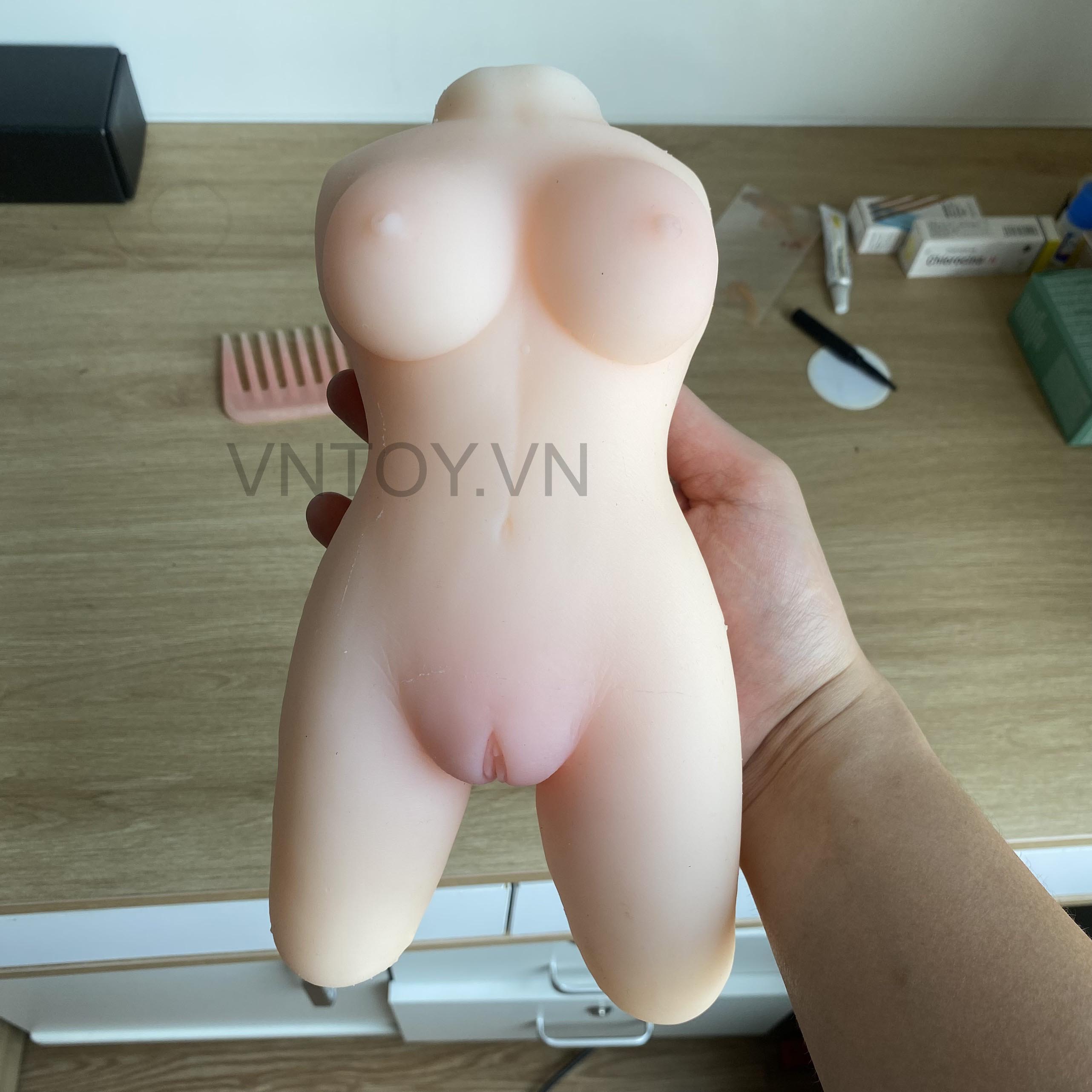 Búp bê tình dục kêu rên như thật da trắng eo thon