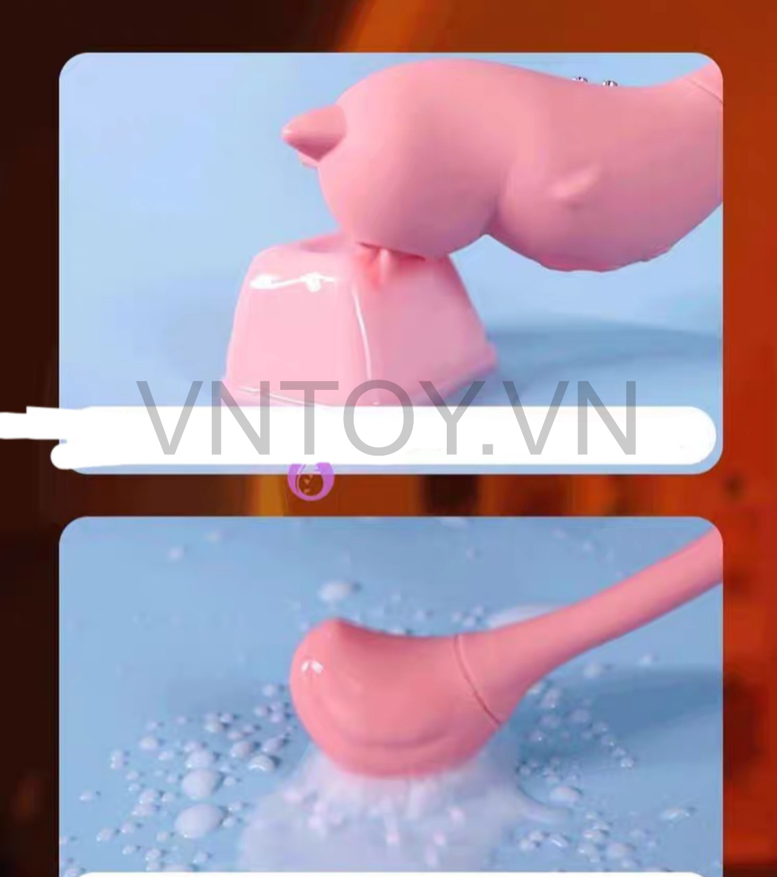 Lưỡi rung tỏa nhiệt hình con gấu có đuôi