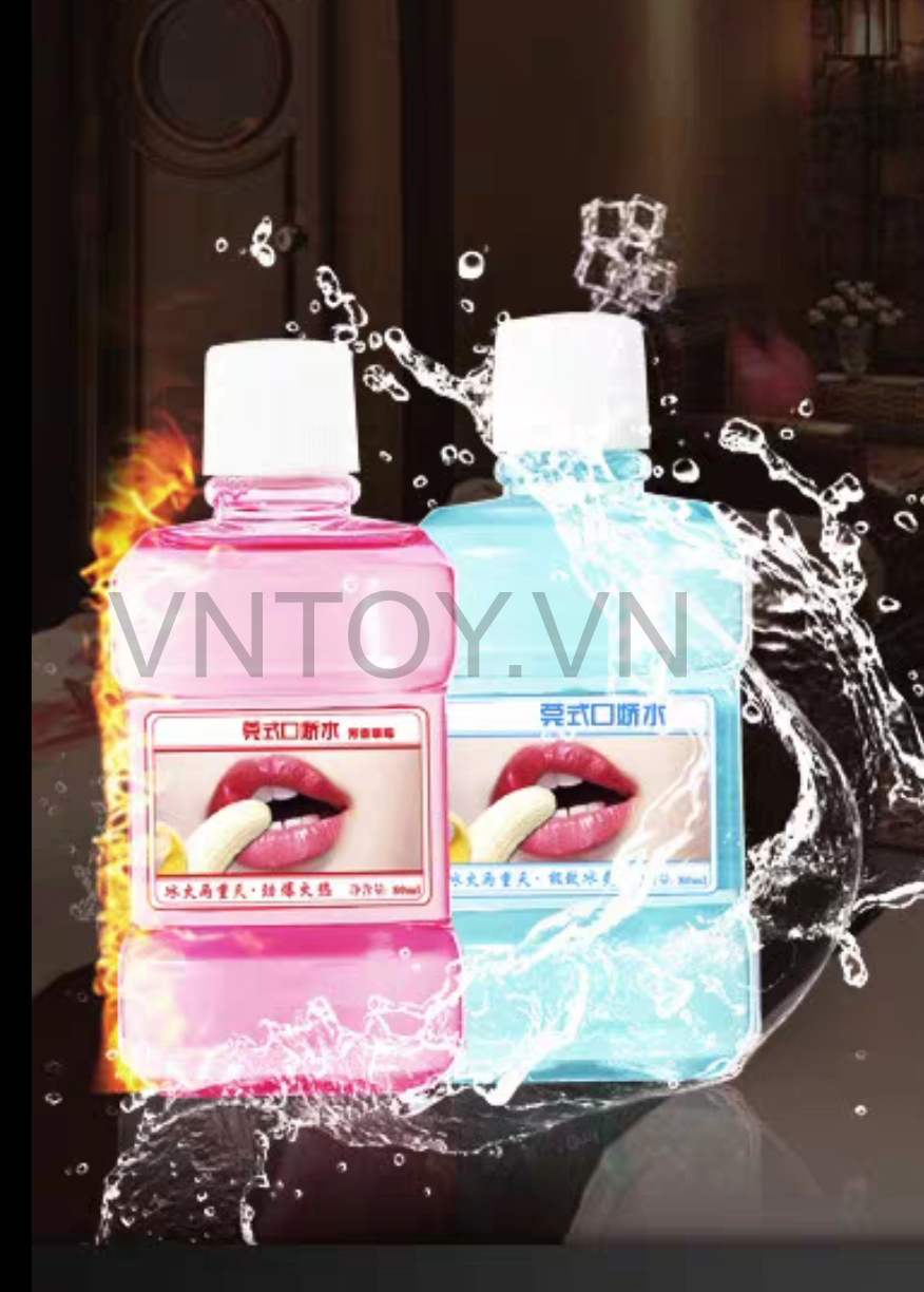 Nước tình yêu Oral Sex Water nóng lạnh dạng chai 80 ml