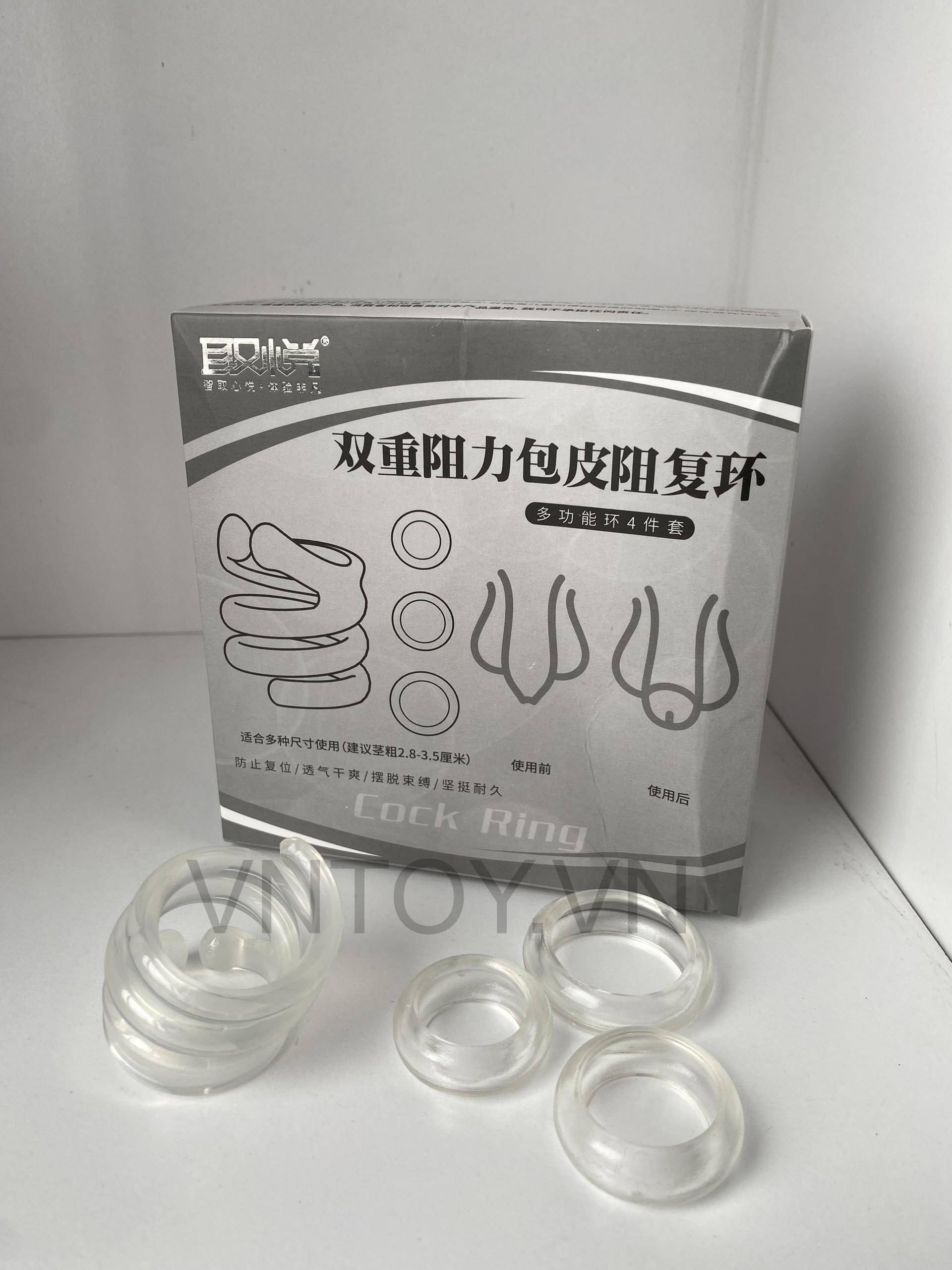 Vòng đeo kháng dương vật chống hẹp bao quy đầu