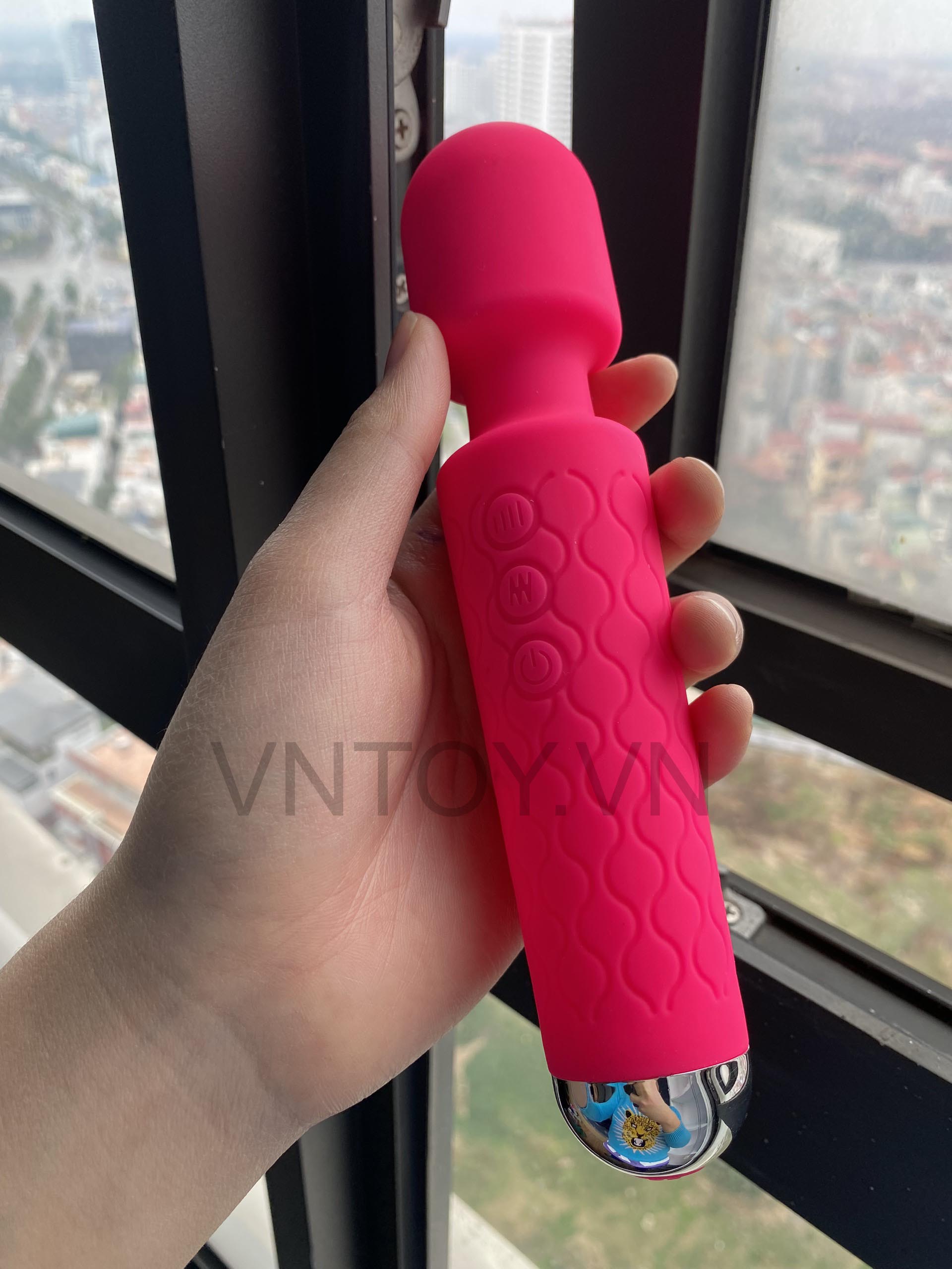 Chày rung cầm tay 20 chế độ rung đa năng sạc pin