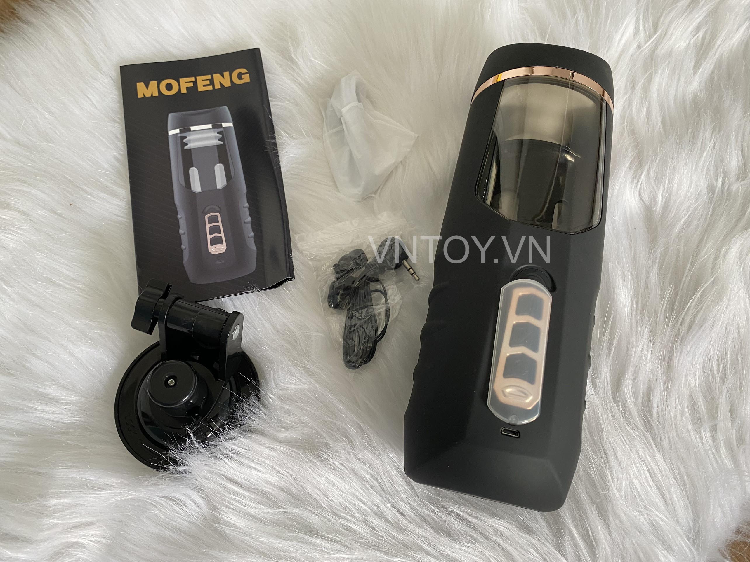 Âm đạo giả gắn tường thụt tự động tỏa nhiệt phát âm thanh rên la