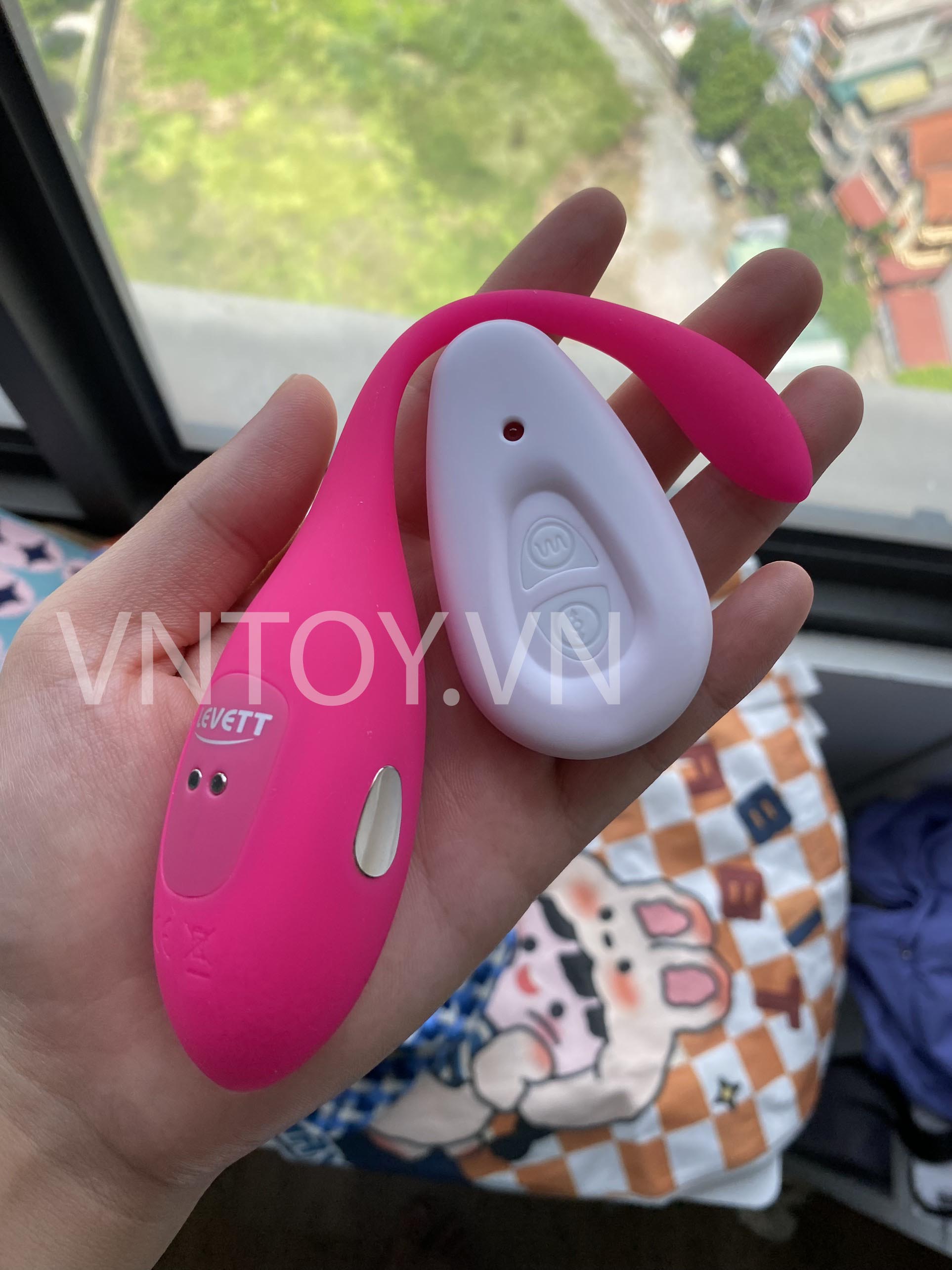 Trứng rung điện giật Levett cao cấp điều khiển từ xa