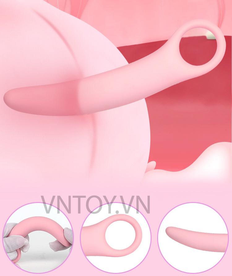 Dụng cụ cắm hậu môn hình lưỡi liềm