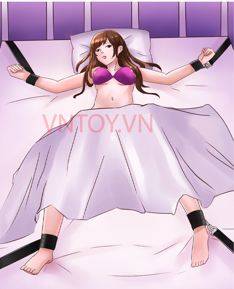 Bộ trói chân tay cố định trên giường