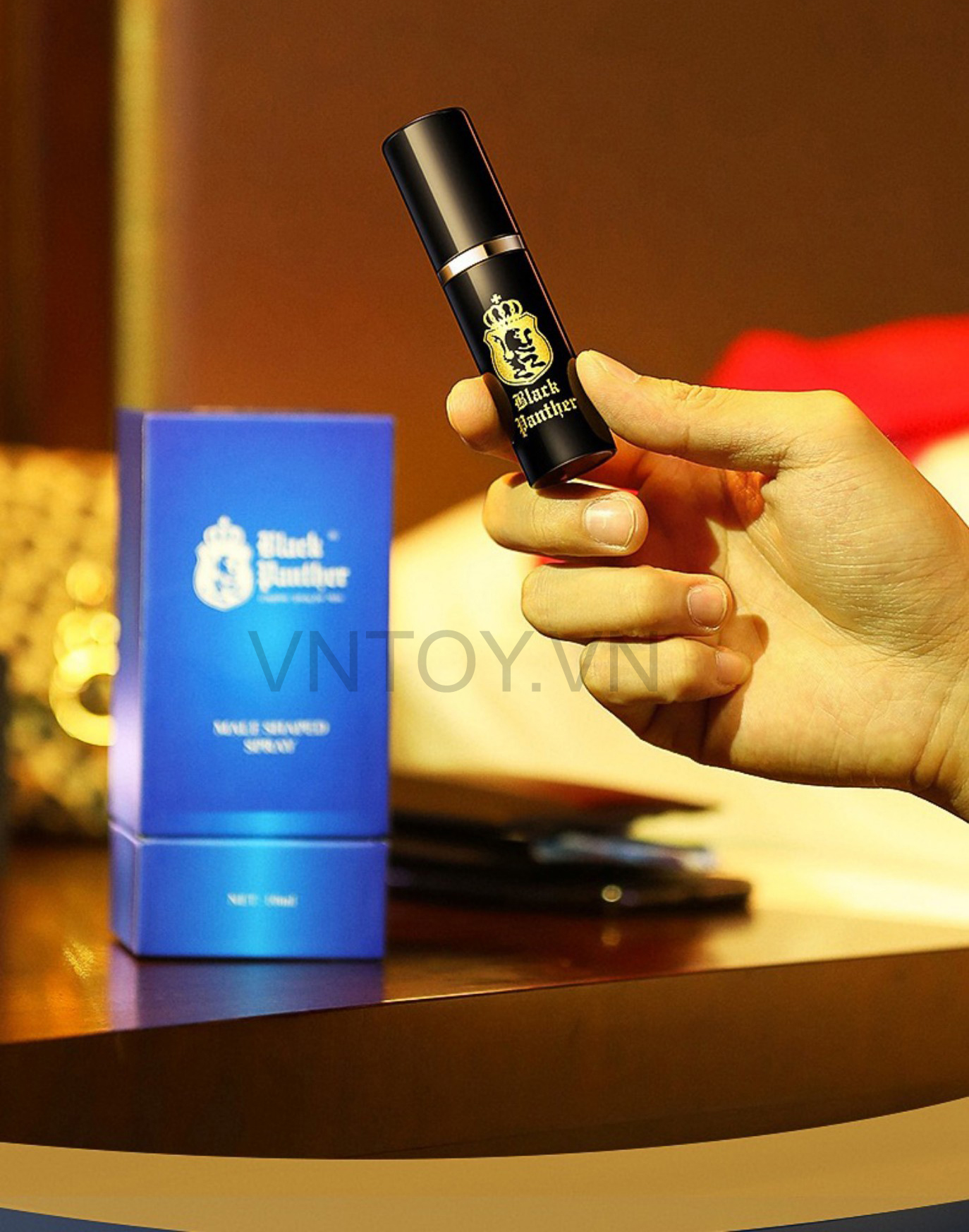 Xịt Black Panther chính hãng chống xuất tinh sớm chai 10ml - Hà Nội