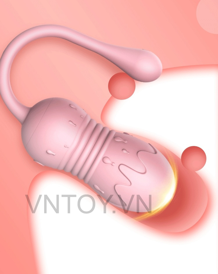 Trứng rung điều khiển từ xa rung thụt tự động cao cấp