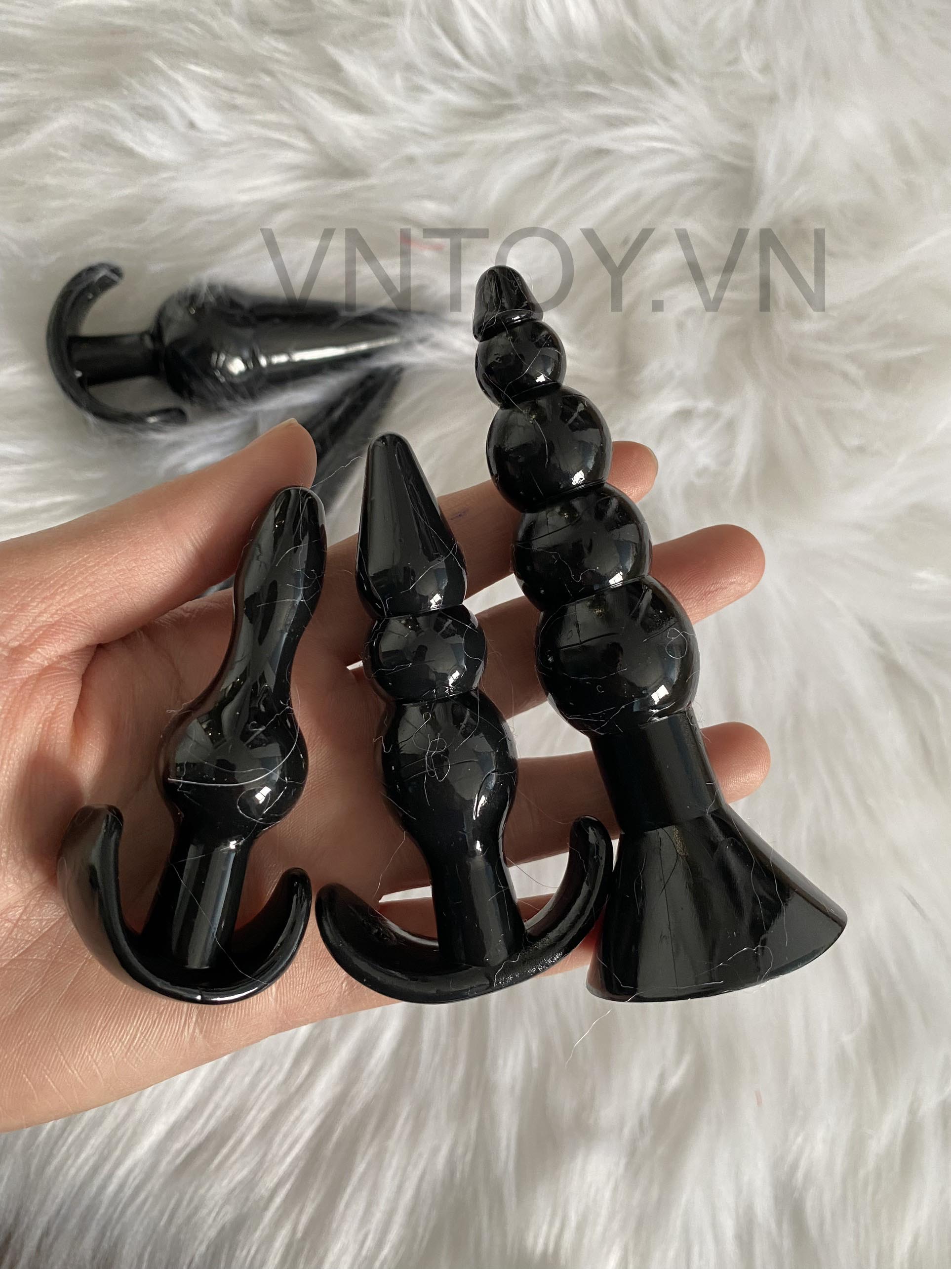 Set phích cắm hậu môn Silicon 5 món và 6 món