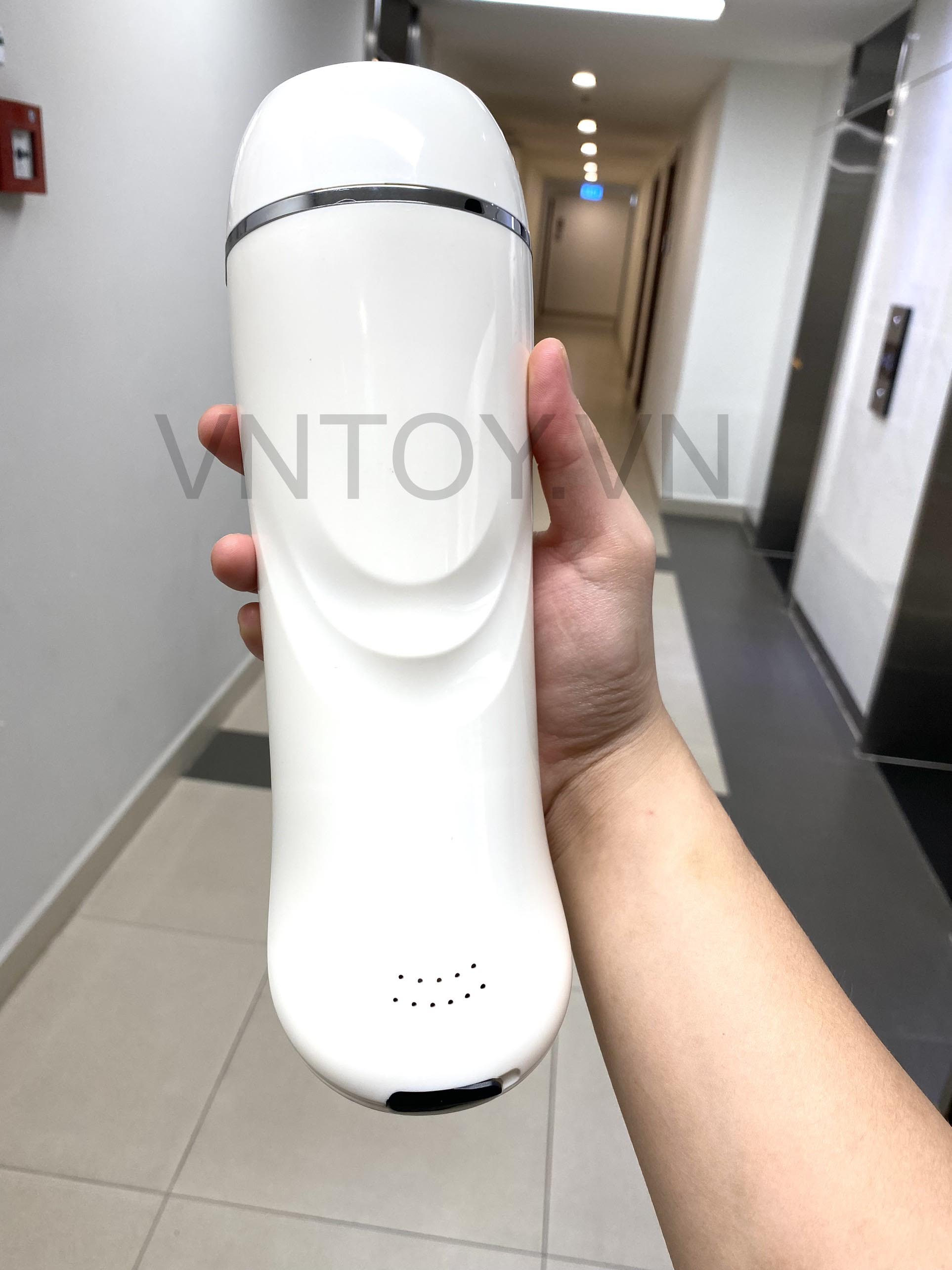 Cốc thủ dâm tự động rung và rên cảm biến theo chuyển động