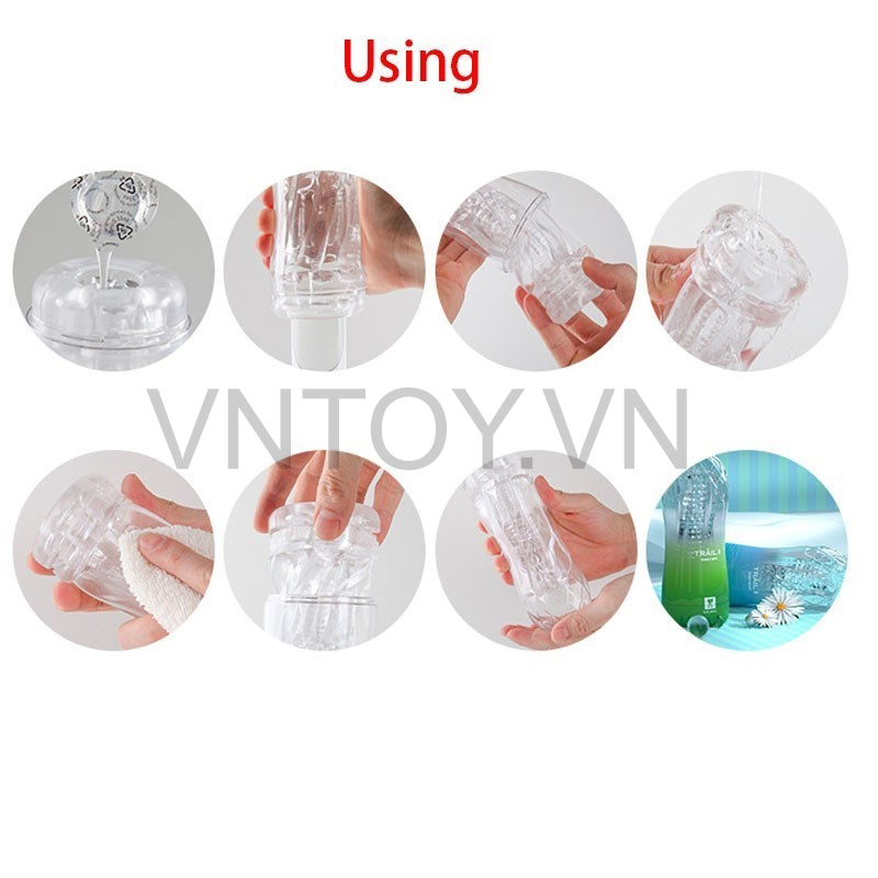 Cốc thủ dâm Trail 2 Galaku trong suốt chính hãng