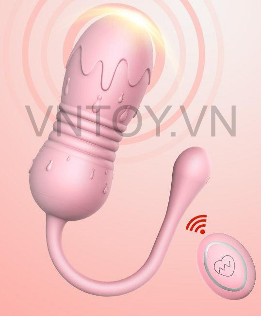 Trứng rung điều khiển từ xa rung thụt tự động cao cấp