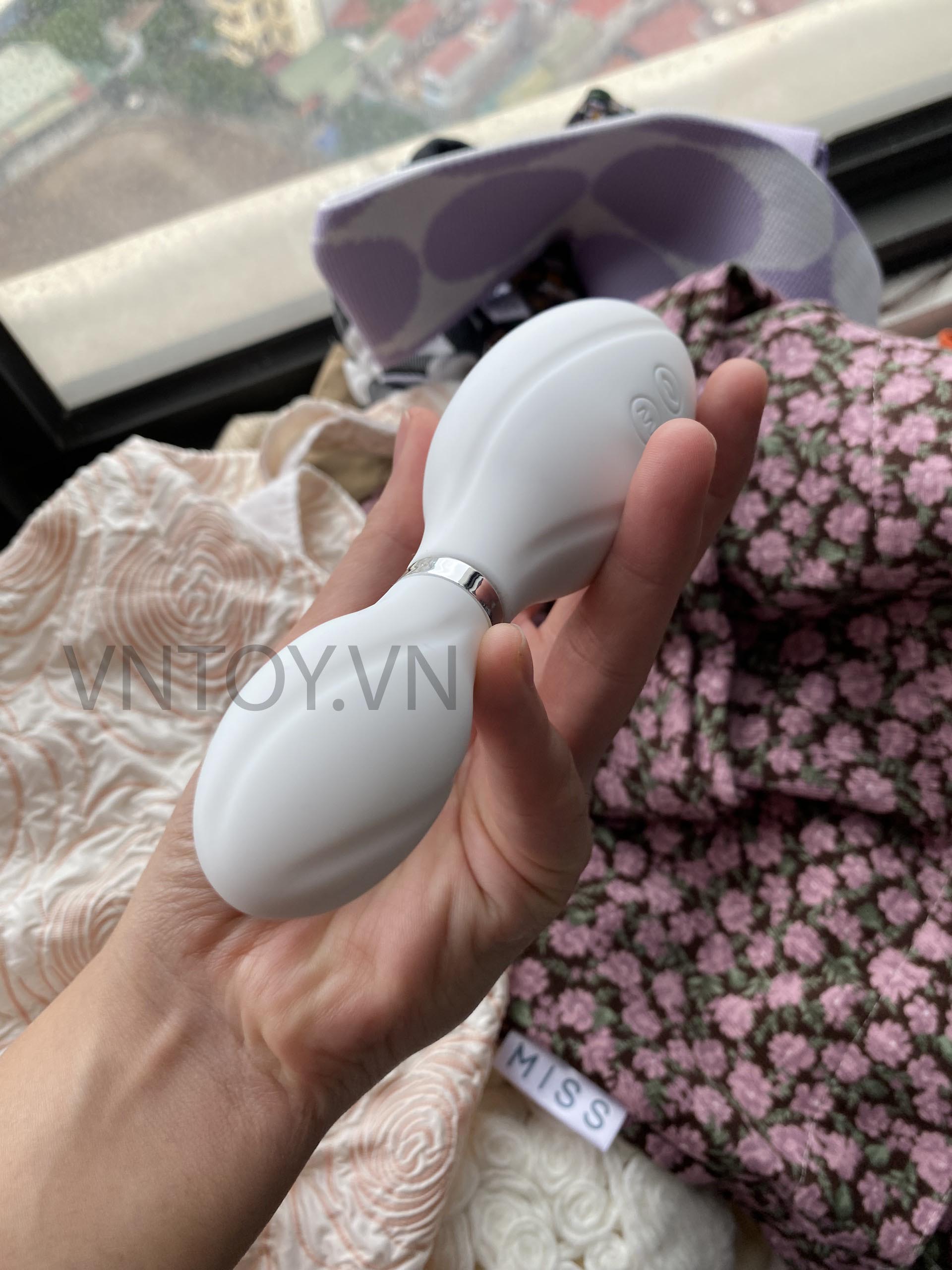 Sextoy Bowling rung hút âm đạo cầm tay cao cấp