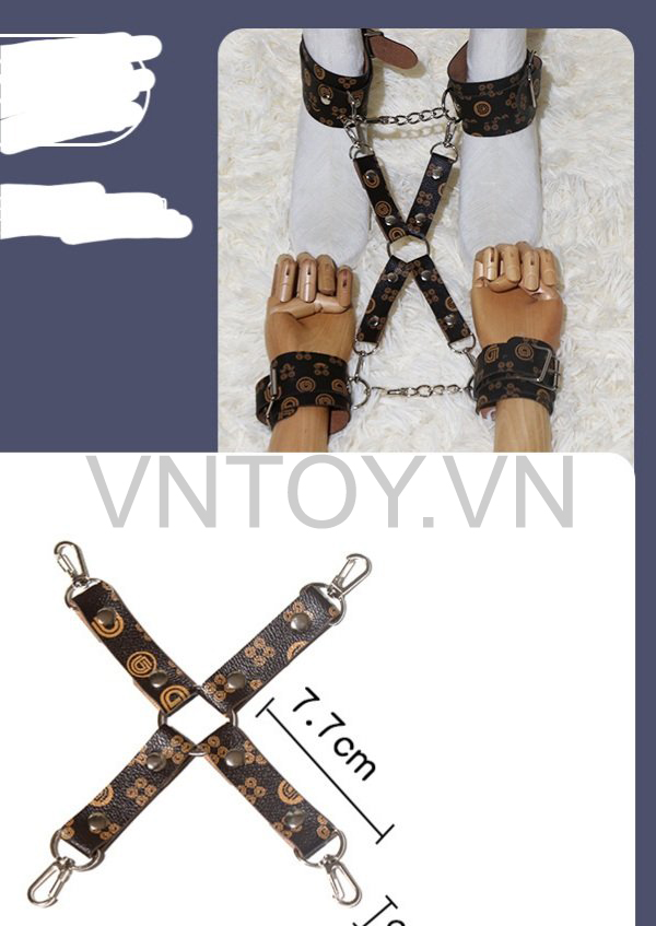 Đồ chơi bạo dâm 7 món BDSM phong cách LV