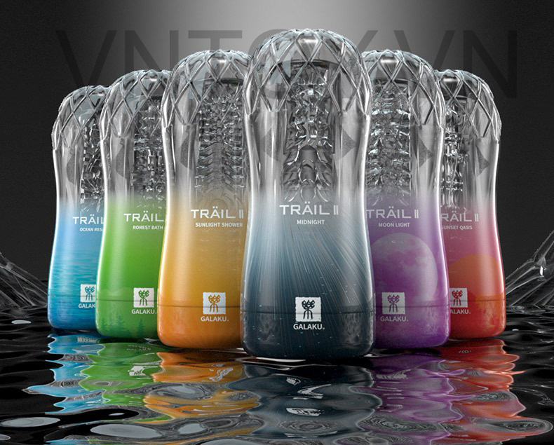 Cốc thủ dâm Trail 2 Galaku trong suốt chính hãng