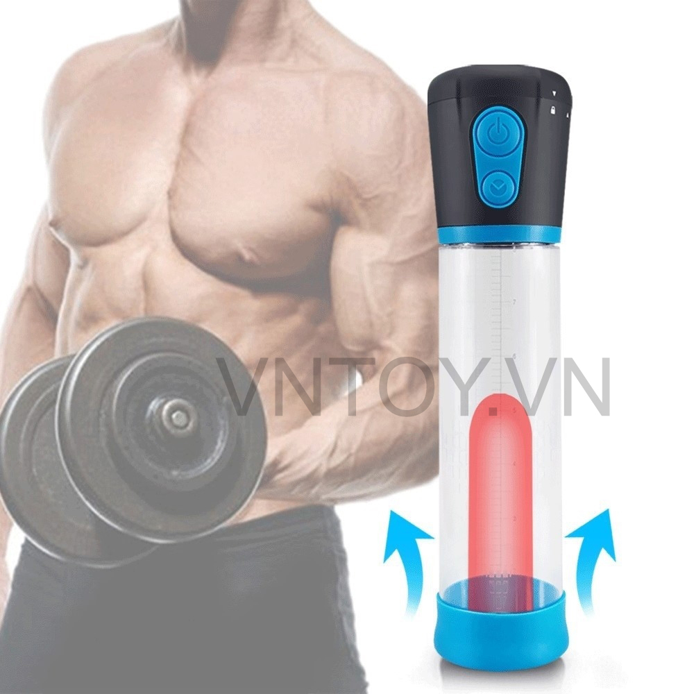 Máy tập dương vật Penis Pump Men Powerup tự động hóa