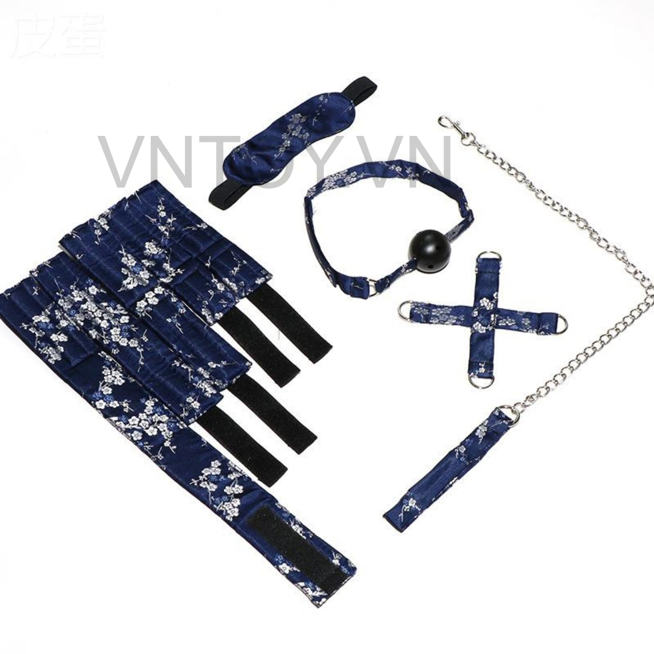 Đồ chơi bạo dâm BDSM 7 món phong cách hoa lá