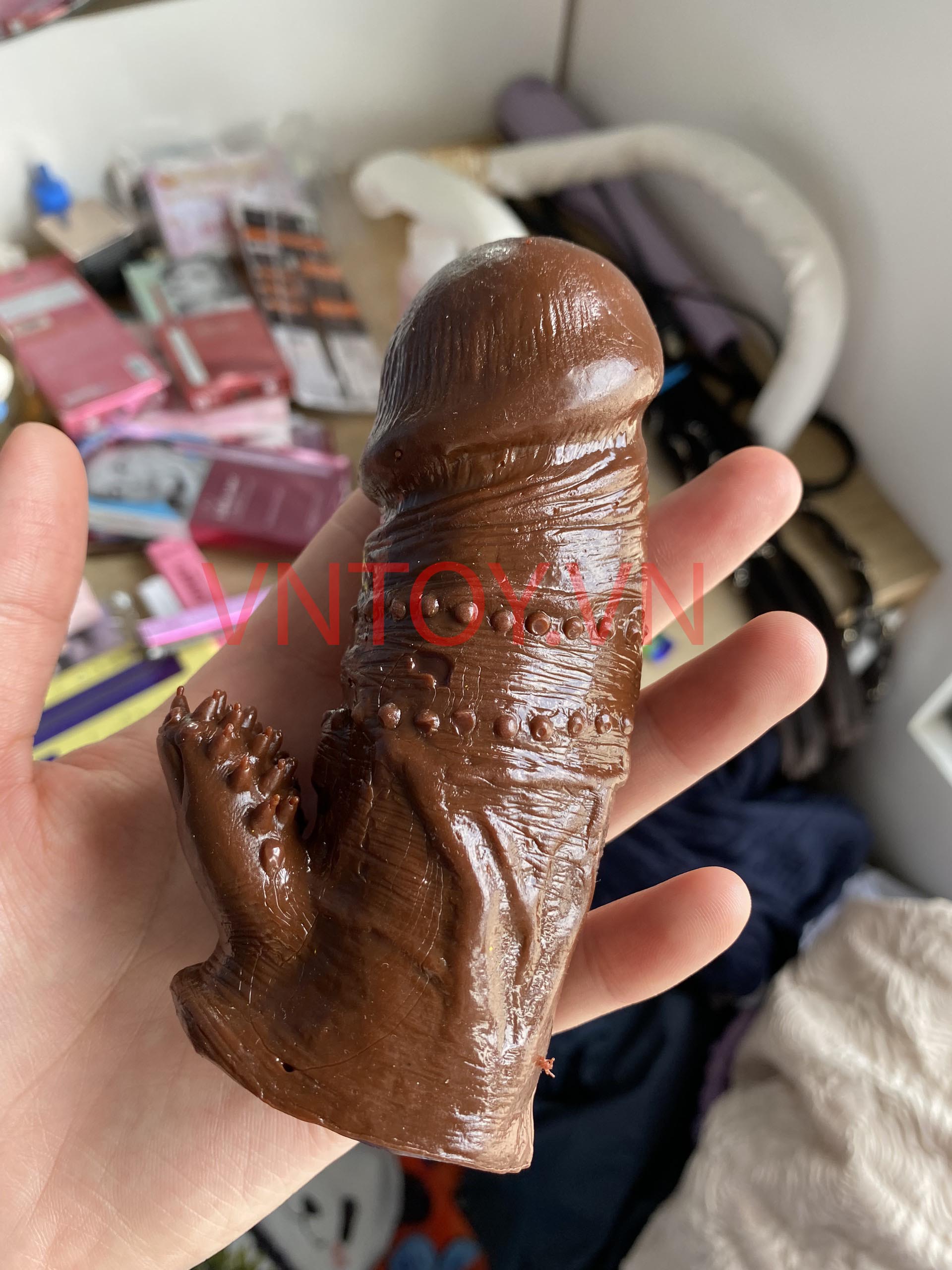 Bao cao su đôn dên châu Phi da đen rẽ nhánh Baile