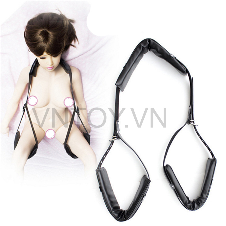 Bộ trói chân banh háng chất liệu da PU