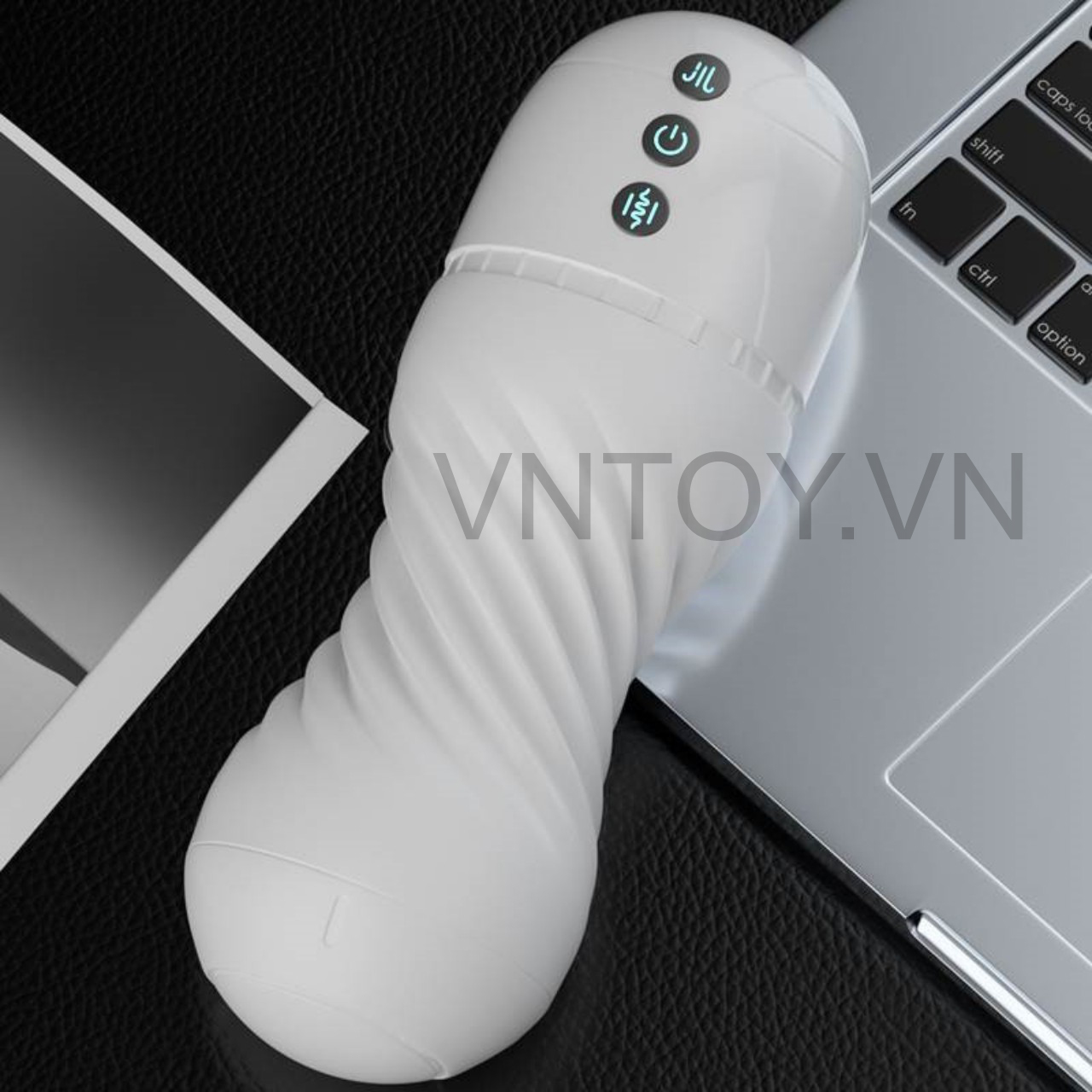 Cốc thủ dâm hút xoắn rung dương vật cao cấp