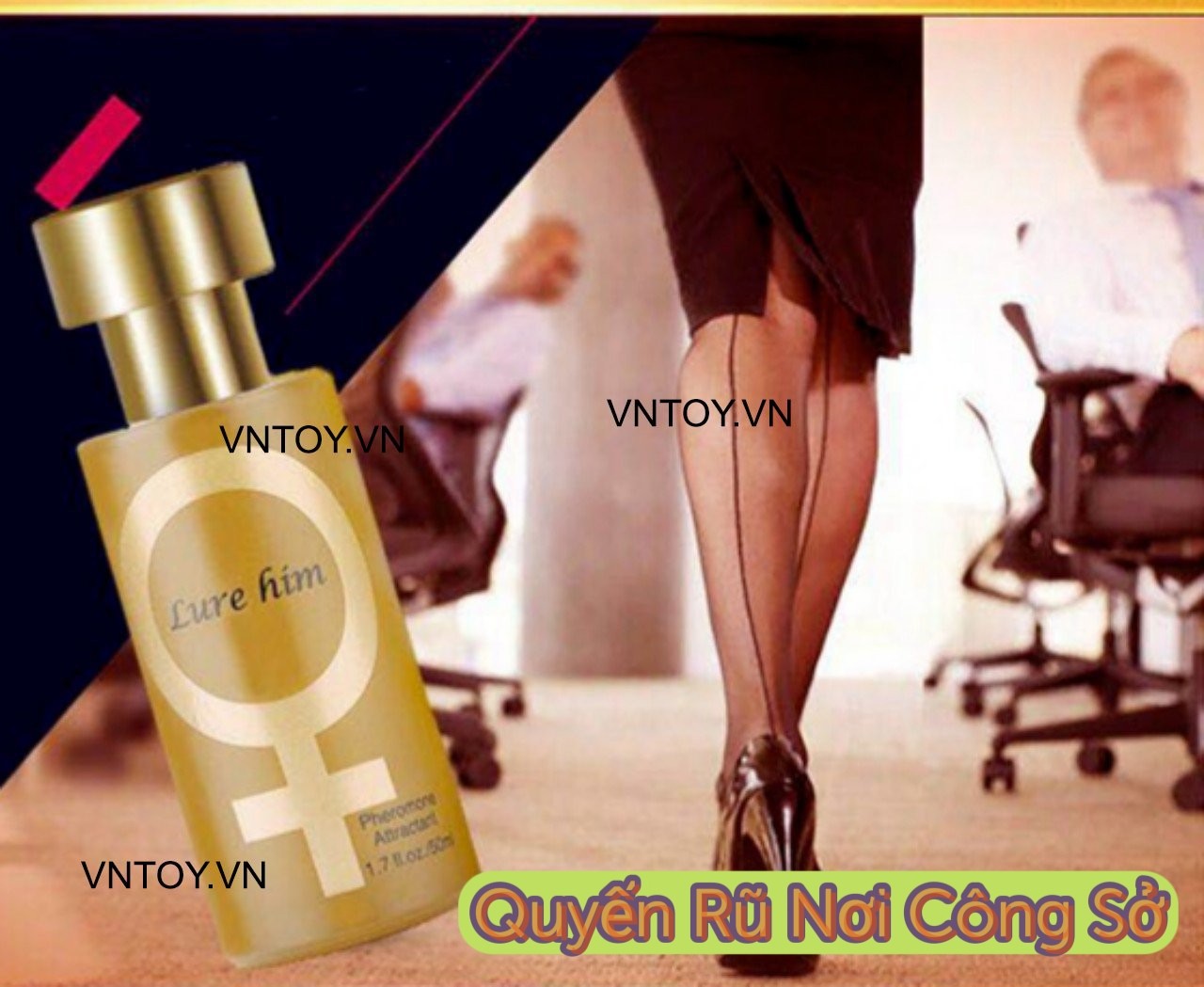 Nước hoa Lure Him kích dục đàn ông quyến rũ sếp