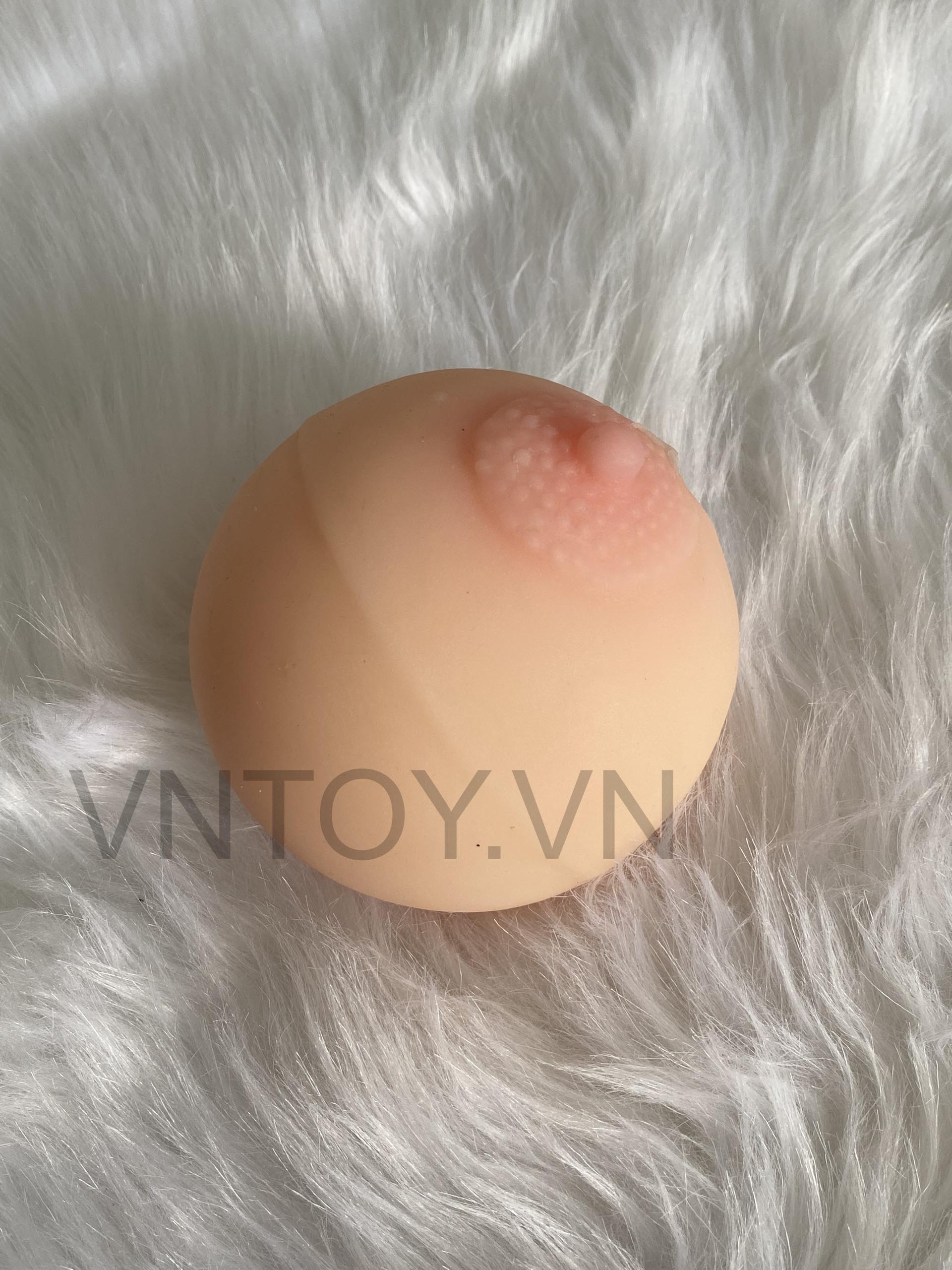 Ngực Silicon to tròn có lỗ âm đạo - Vú Silicon thủ dâm nam giới