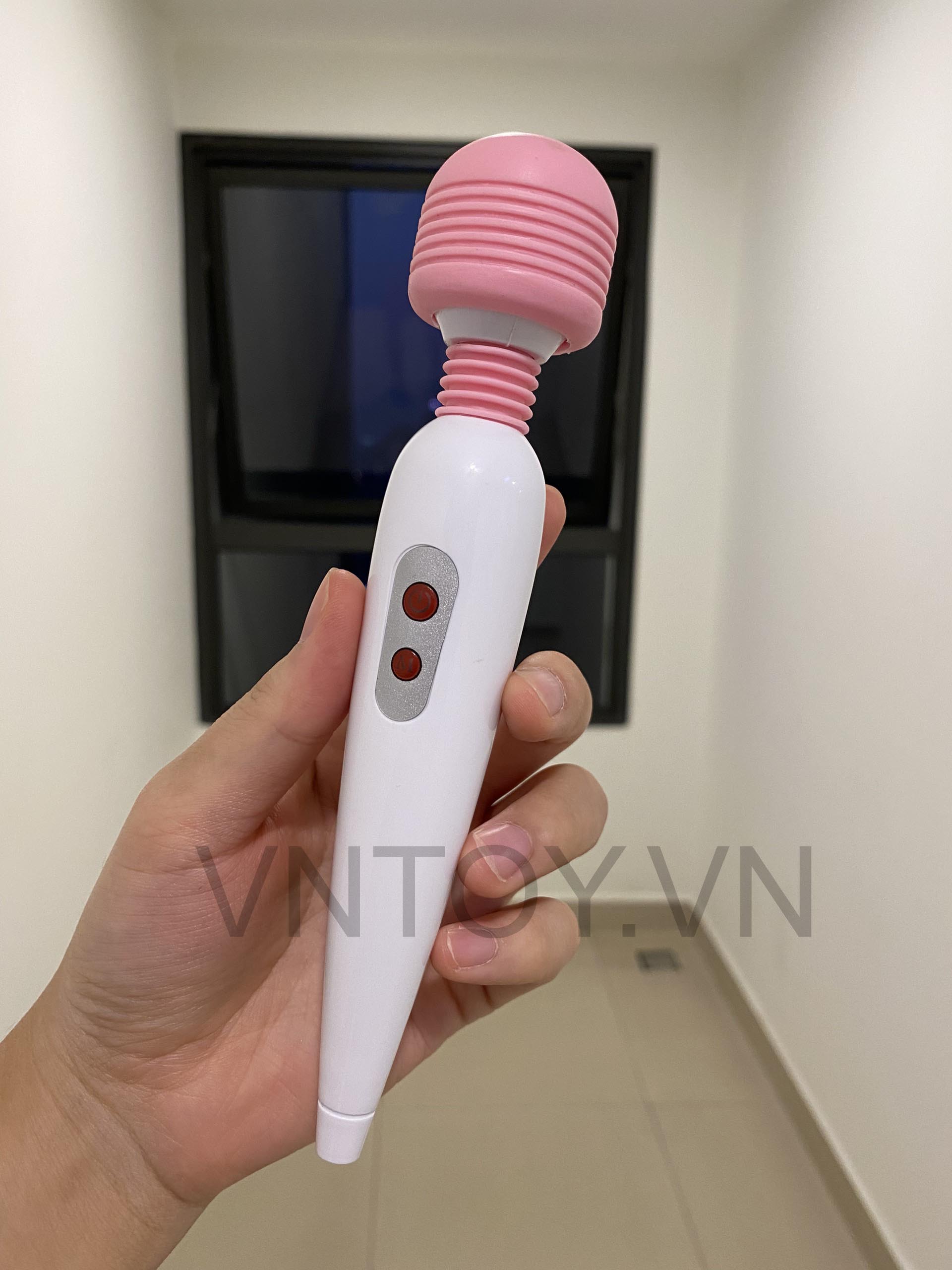 Chày rung mini cầm tay sạc pin 12 chế độ massage âm đạo
