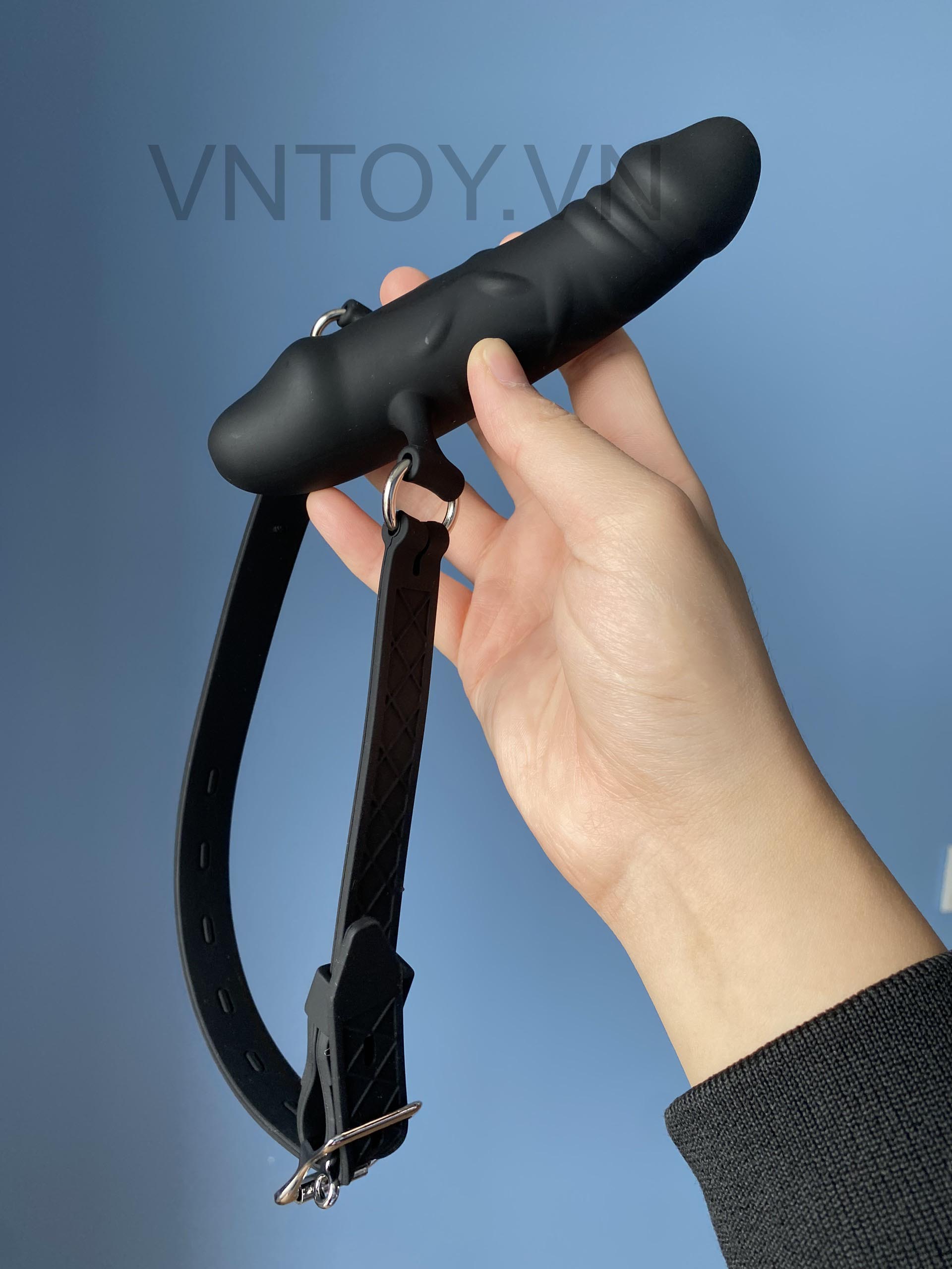 Dương vật giả có dây đeo dành cho Les 2 đầu Silicon