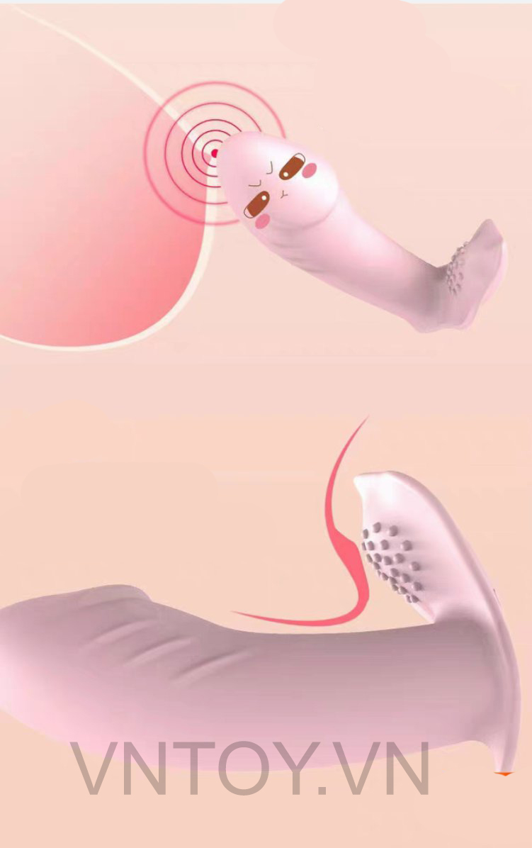 Quần lót rung điều khiển từ xa cỡ nhỏ có vân mềm mịn