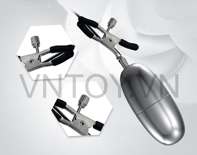 Trứng rung tình yêu kẹp đầu ti