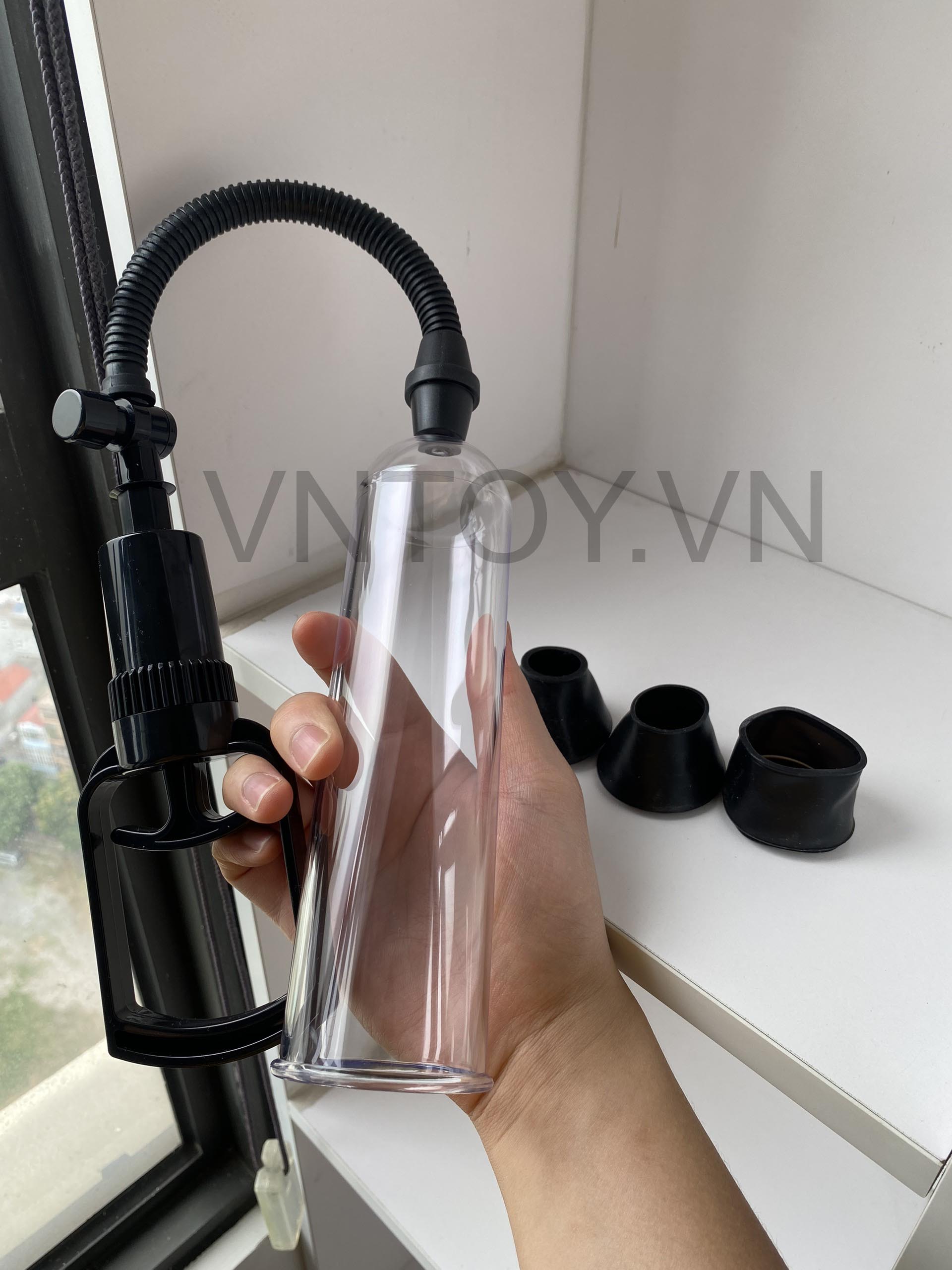 Máy tập dương vật Penis Pump hút chân không cơ học