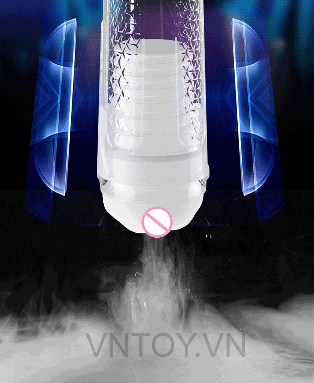 Cốc thủ dâm bú hút tự động rung cao cấp Suction Pump Power Up