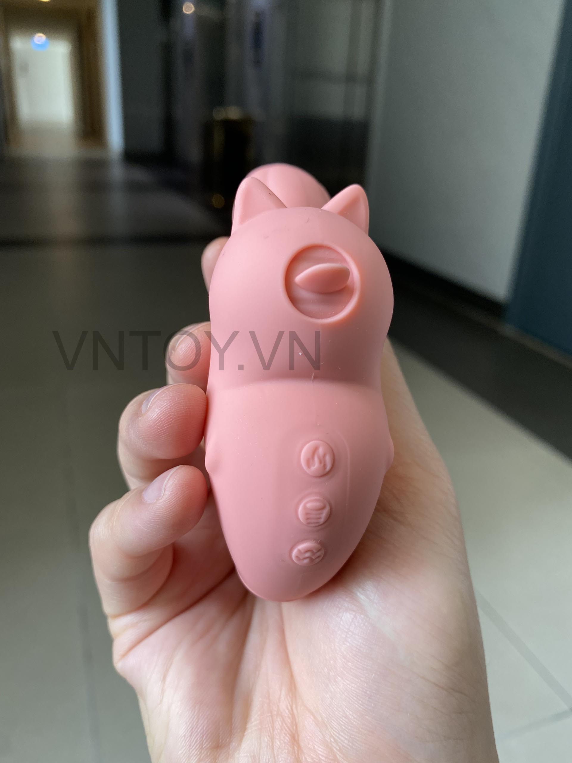 Lưỡi rung tỏa nhiệt hình con gấu có đuôi