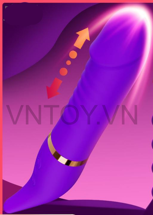 Dương vật giả rung thụt kèm lưỡi liếm âm đạo cao cấp