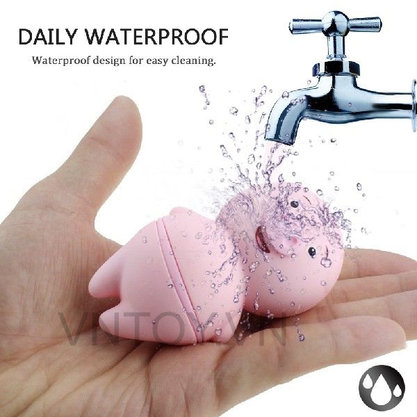 Lưỡi liếm con heo ngụy trang massage điểm G hột le nhũ hoa