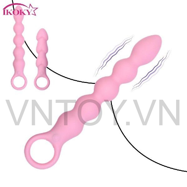 Que rung hậu môn cao cấp nhiều viên bi kích thích