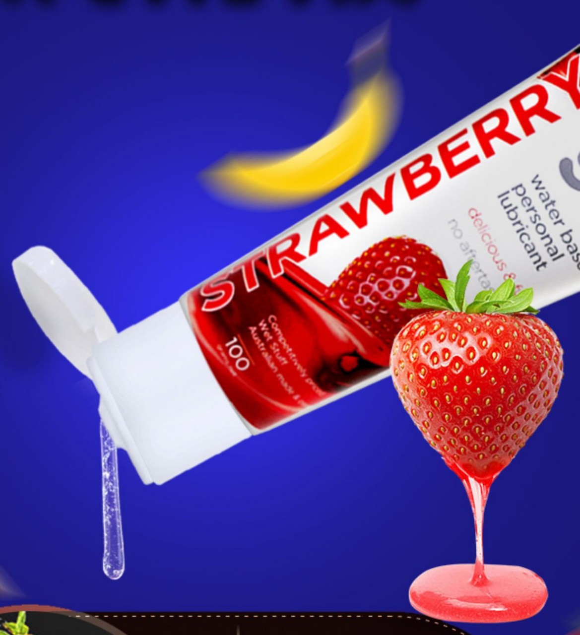 Gel bôi trơn Wet Stuff vị Caramel - Dâu - Bạc hà chính hãng 100g