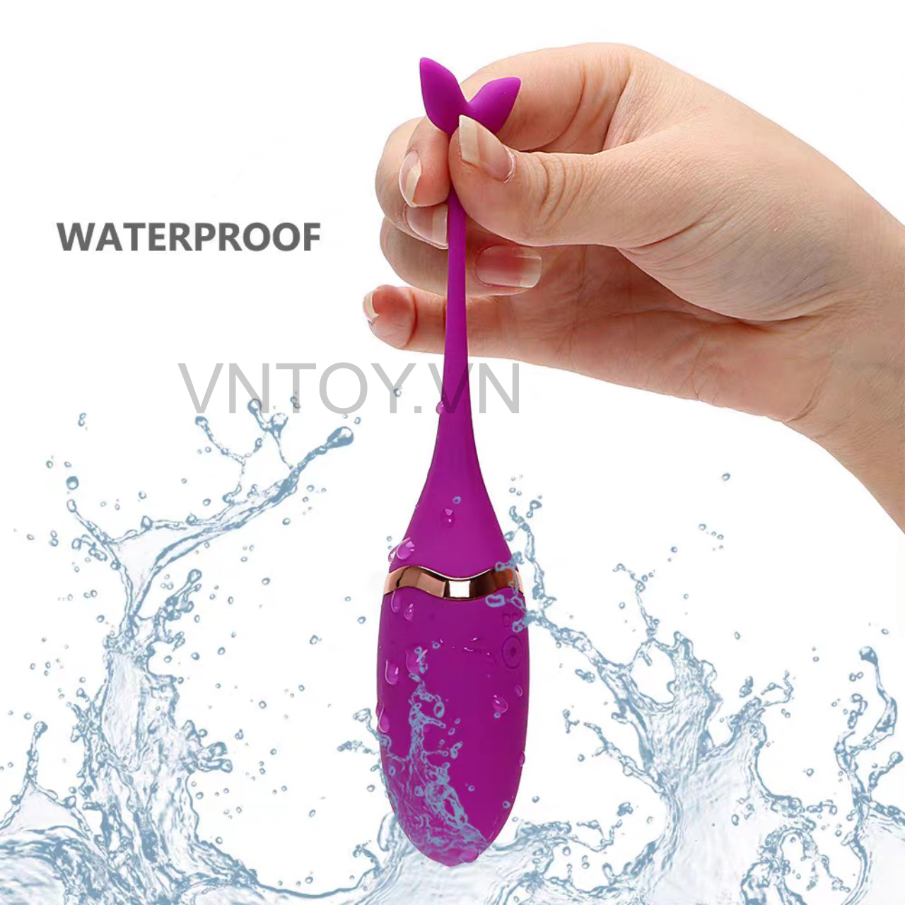 Trứng rung cá heo điều khiển từ xa có đuôi