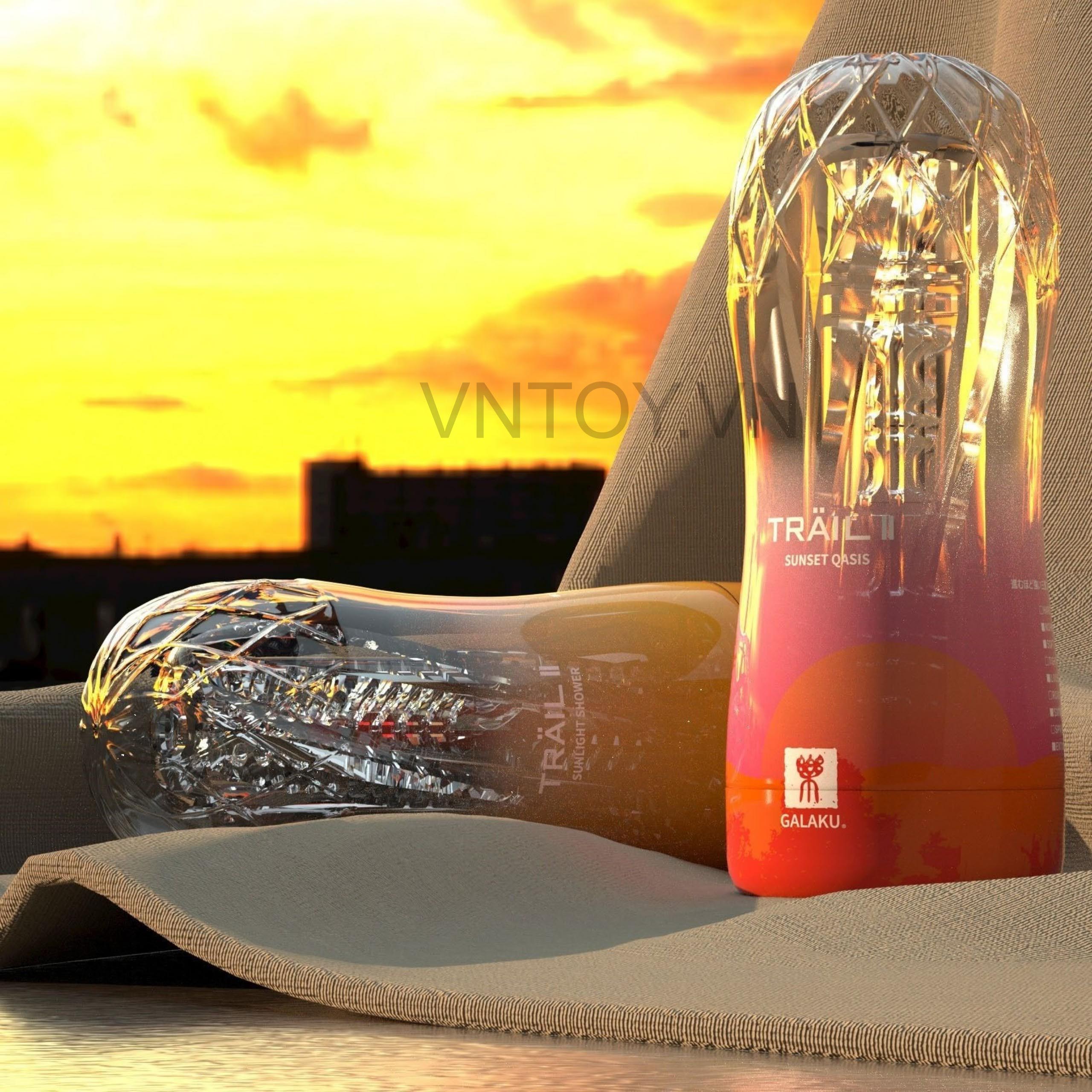 Cốc thủ dâm Trail 2 Galaku trong suốt chính hãng