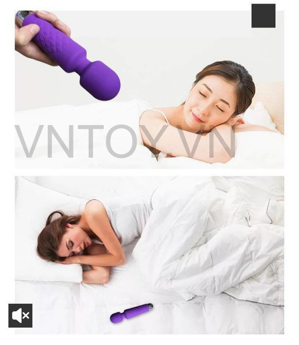 Chày rung cầm tay 20 chế độ rung đa năng sạc pin