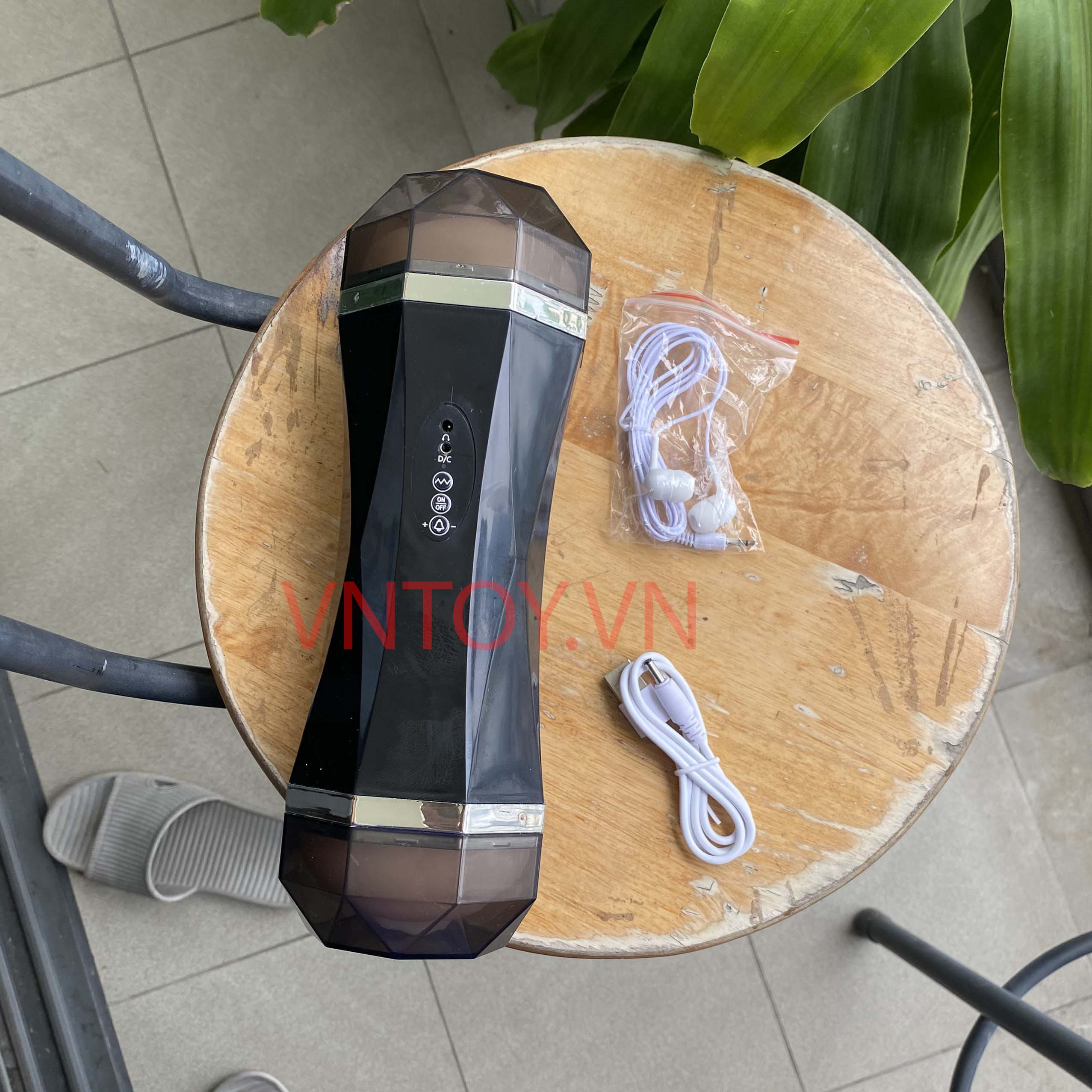 Âm đạo giả 2 đầu Jiuai rung rên tặng kèm tai nghe