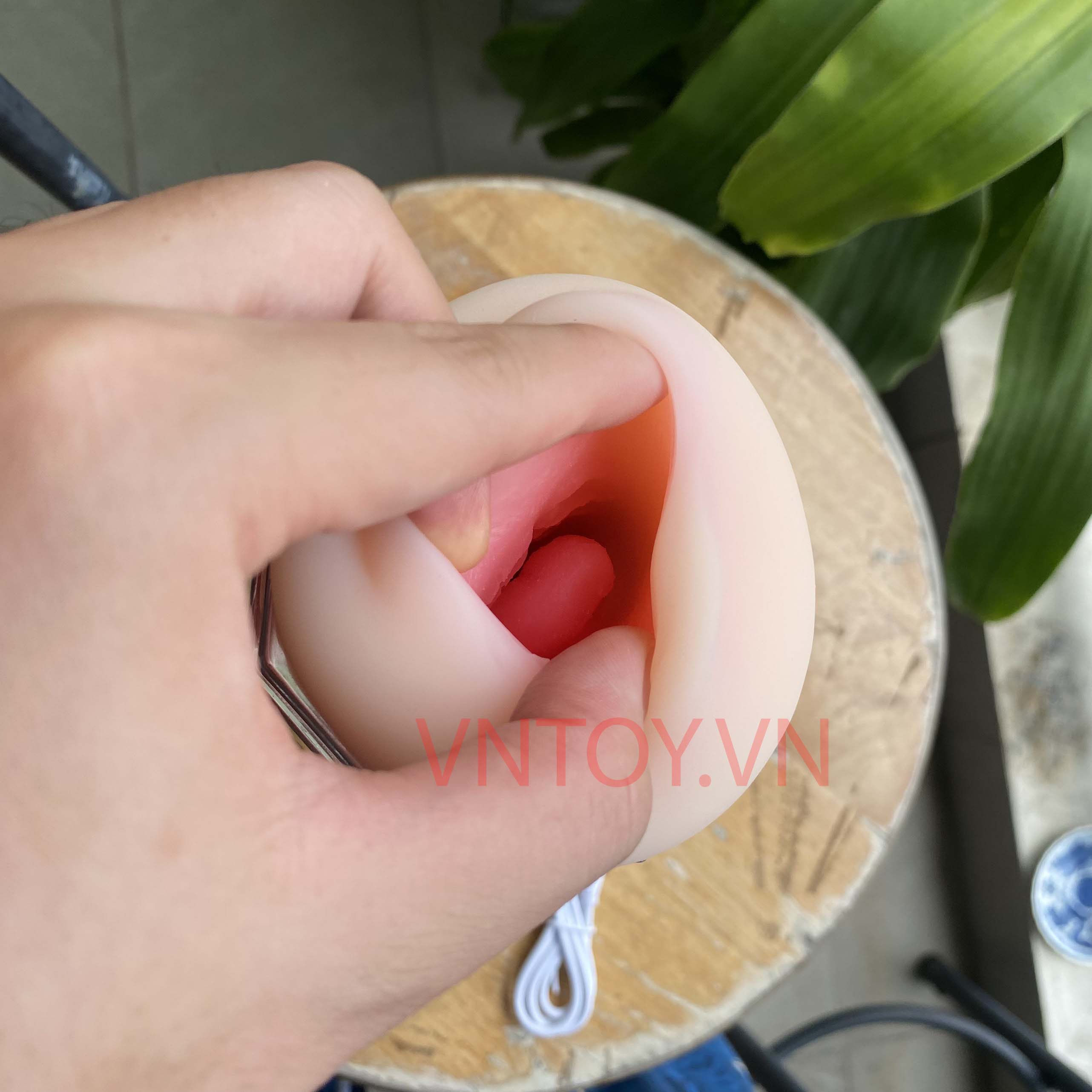 Âm đạo giả 2 đầu Jiuai rung rên tặng kèm tai nghe