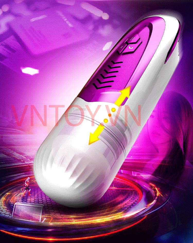 Âm đạo giả Dibe Ferrady tự động rung thụt tỏa nhiệt rên la