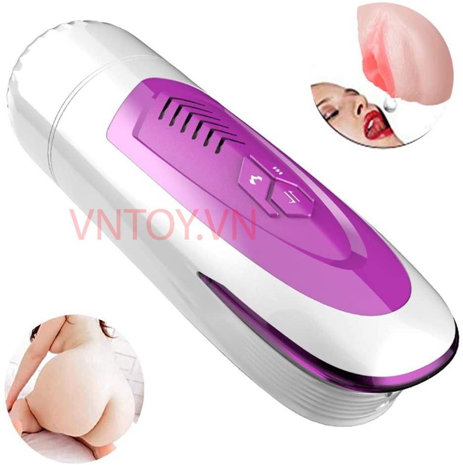 Âm đạo giả Dibe Ferrady tự động rung thụt tỏa nhiệt rên la