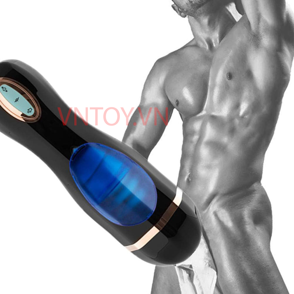 Âm đạo giả gắn tường Wanle rung thụt tự động kêu rên